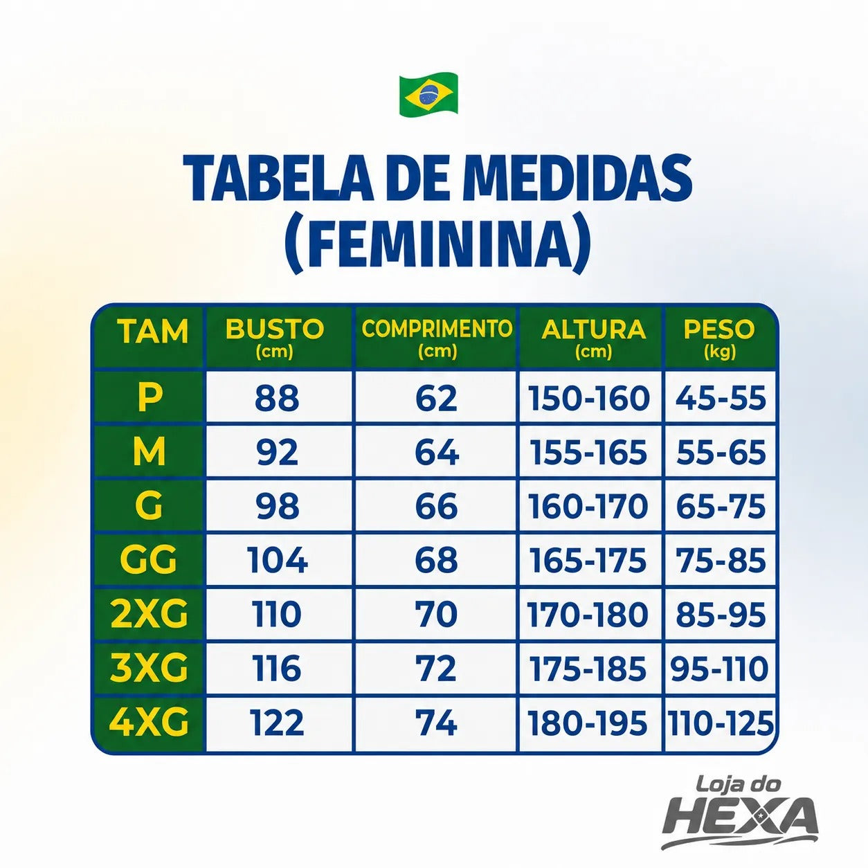 Camisa Brasil Premium 2026 — Edição Copa | Loja do Hexa