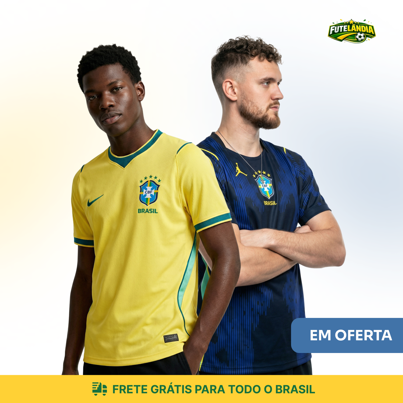 Camiseta Seleção Brasileira - Copa 2026 [Promoção Pré-Copa]