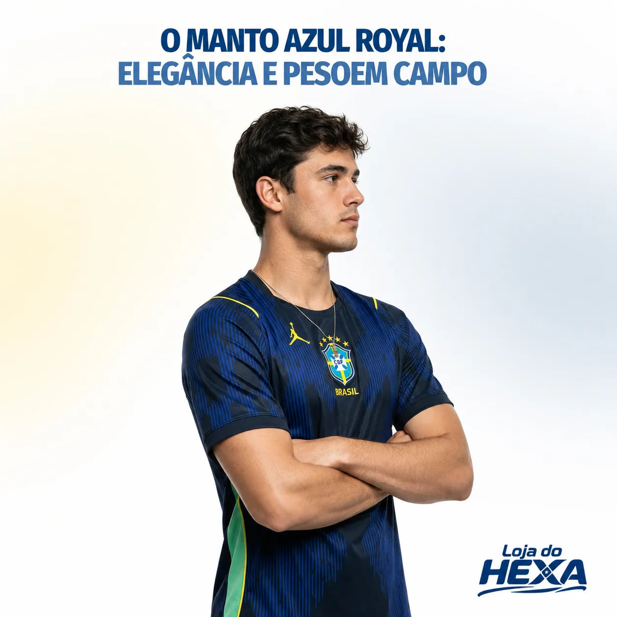 Camisa Brasil Premium 2026 — Edição Copa  | Loja do Hexa