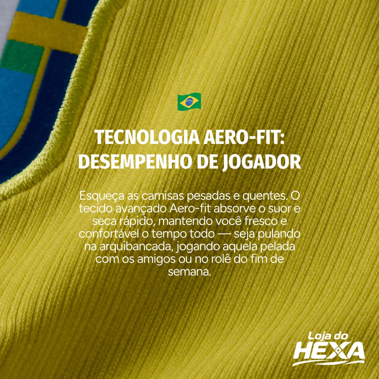 Camisa Canarinho 2026 vista 5